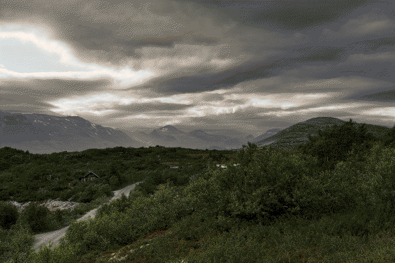 Aursjøvegen.
