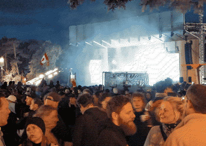 Oklou at the Eos stage on Roskilde Festival 2026
